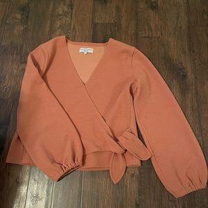 Long Sleeve Madewell Texture & Thread Top